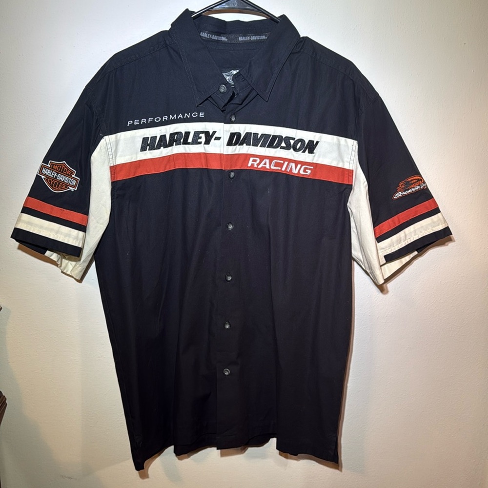 Harley-Davidson Racing Button up short sleeve 99149-10vm